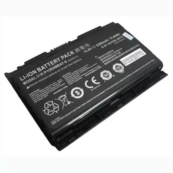 Laptop akkumulátort az Clevo  6-87-X510S-4J73