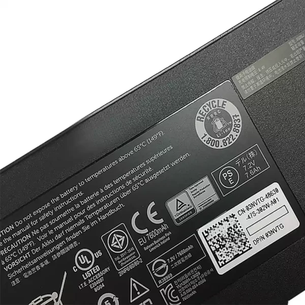 Laptop akkumulátort az DELL 8G8GJ - Image 4