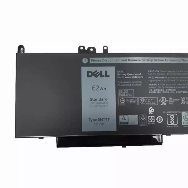 Laptop akkumulátort az Dell  6MT4T - Image 3