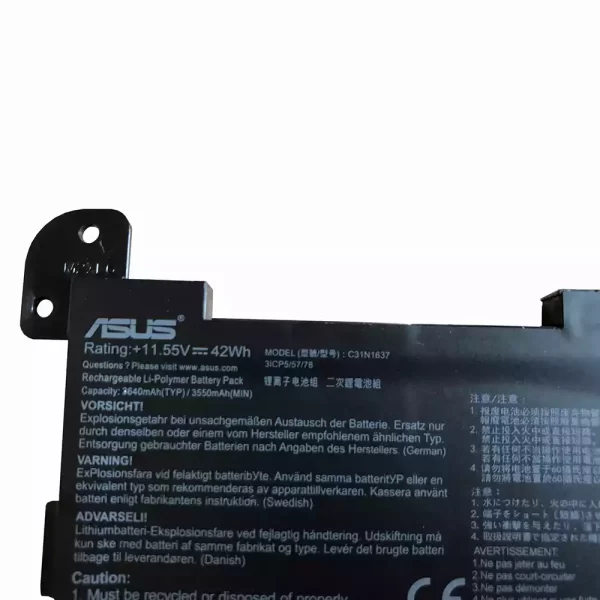 Laptop akkumulátort az ASUS C31N1637 - Image 3