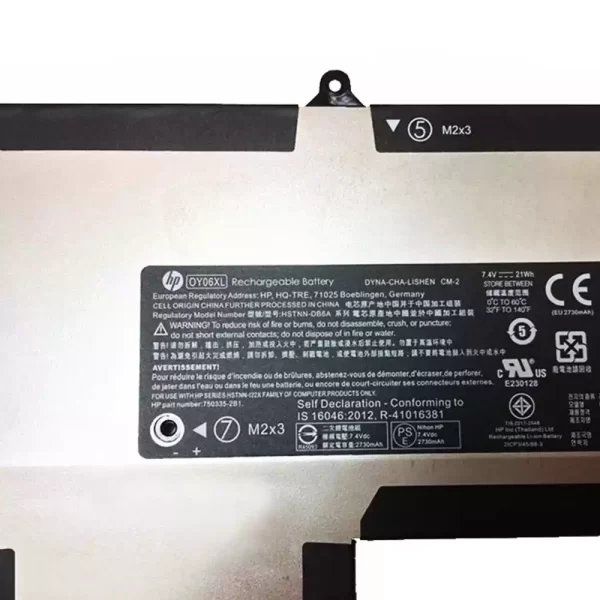 Laptop akkumulátort az HP OY06XL - Image 3