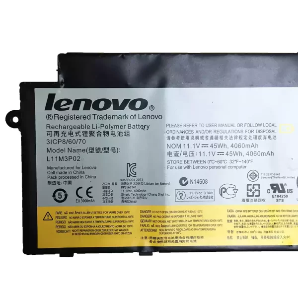 Laptop akkumulátort az Lenovo L11M3P02 - Image 3