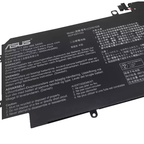 Laptop akkumulátort az ASUS C31N1528 - Image 3