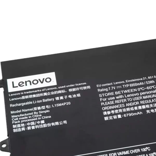 Laptop akkumulátort az LENOVO L15M4P20 - Image 3