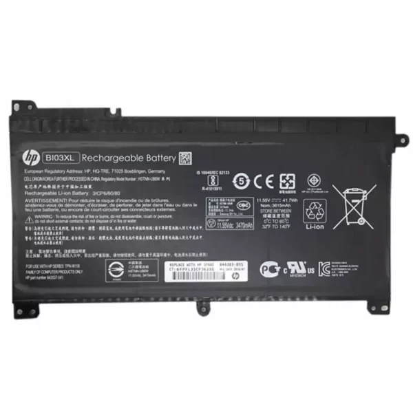 Laptop akkumulátort az HP TPN-W118