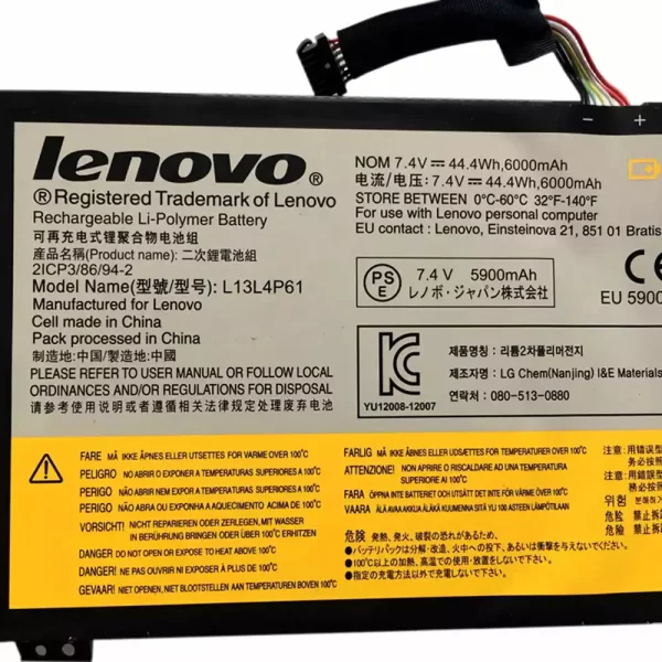 Laptop akkumulátort az LENOVO L13L4P61,L13M4P61 - Image 3