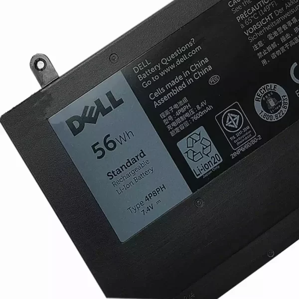 Laptop akkumulátort az DELL 4P8PH - Image 3