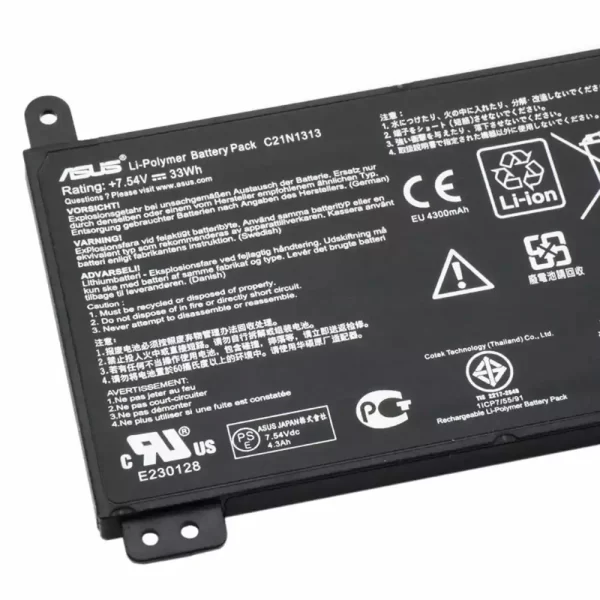 Laptop akkumulátort az ASUS C21N1313 - Image 3