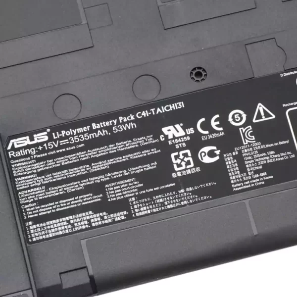 Laptop akkumulátort az ASUS C41-TAICHI31 - Image 3