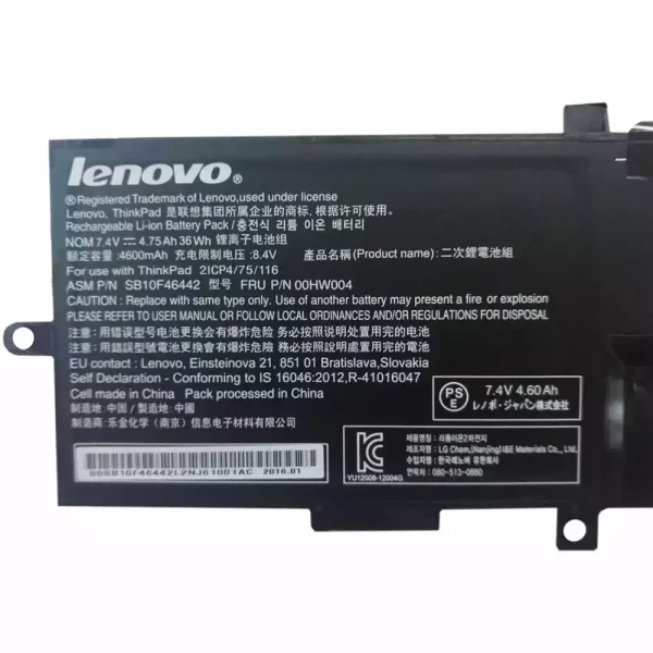 Laptop akkumulátort az LENOVO Thinkpad Helix 2 - Image 3