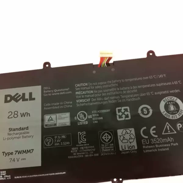 Laptop akkumulátort az DELL 7WMM7 - Image 3