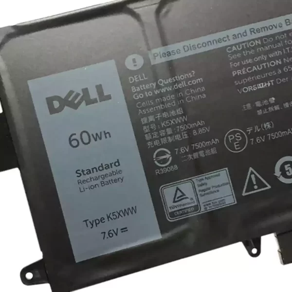 Laptop akkumulátort az DELL Latitude 12 5285,latitude 5289 - Image 3