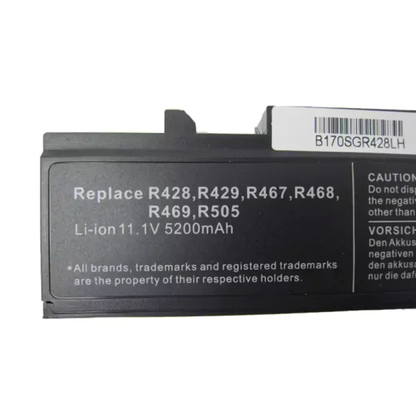 Laptop akkumulátort az SAMSUMG R428,R429,R439,R440,R467,R468,R470,RV411 - Image 3