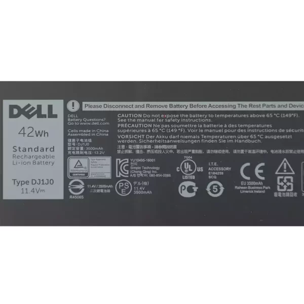 Laptop akkumulátort az DELL DJ1J0 - Image 3