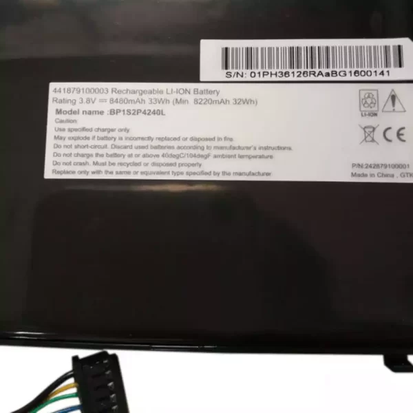 Laptop akkumulátort az Getac BP1S2P4240L,441879100003 - Image 2