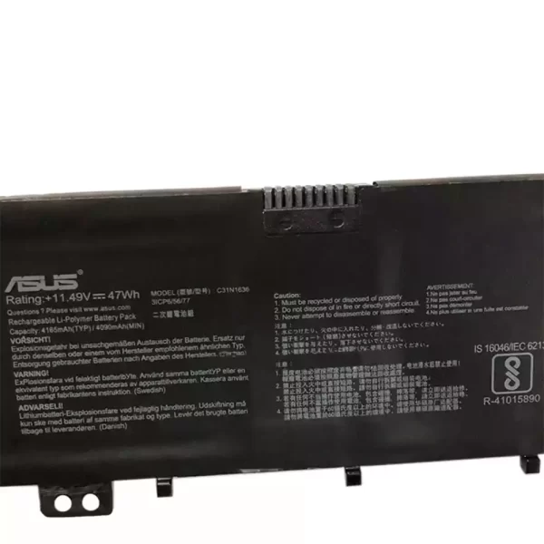 Laptop akkumulátort az Asus C31N1636 - Image 3
