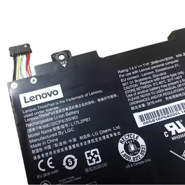 Laptop akkumulátort az LENOVO L17L2PB1,L17M2PB1 - Image 3