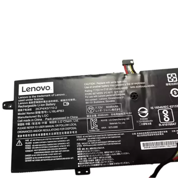 Laptop akkumulátort az LENOVO L16L4PB3,L16C4PB3 - Image 3