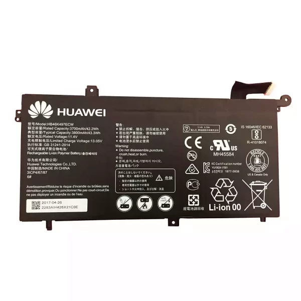 Laptop akkumulátort az HUAWEI Matebook D PL-W19