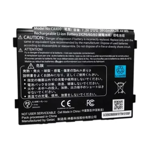 Laptop akkumulátort az Getac CAX00,CAXOO