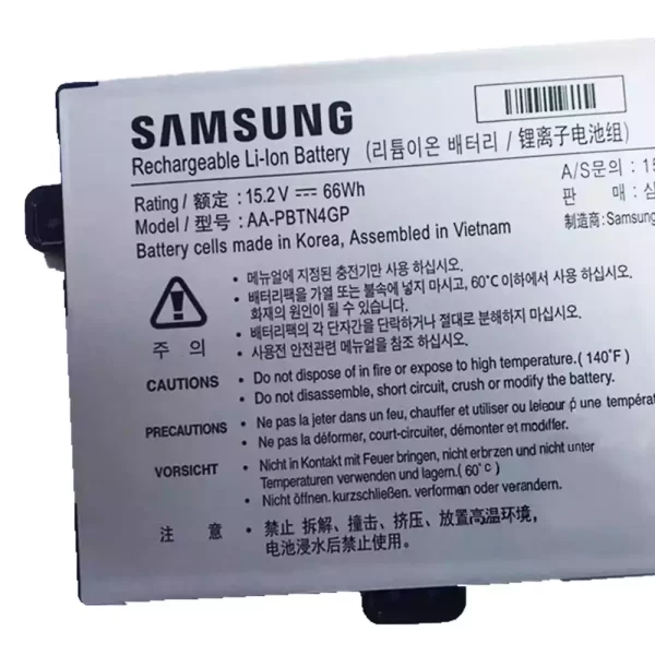 Laptop akkumulátort az SAMSUNG AA-PBTN4GP - Image 3