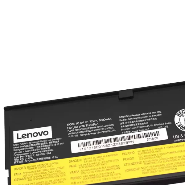 Laptop akkumulátort az LENOVO SB10K97584 - Image 3
