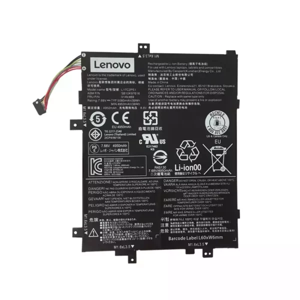 Laptop akkumulátort az LENOVO L17C2P51,L17S2P51