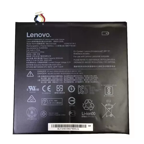 Laptop akkumulátort az LENOVO IdeaPad Miix 320-10ICR,Miix 325-10ICR