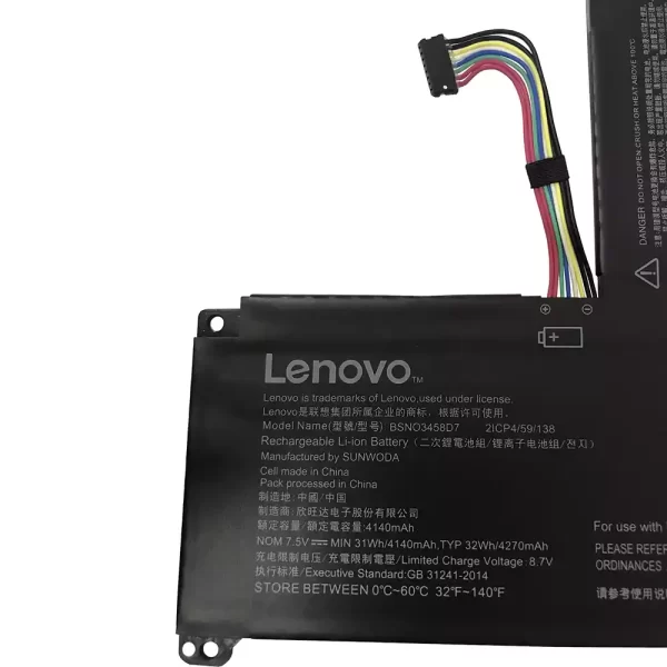 Laptop akkumulátort az LENOVO BSNO3458D7 - Image 3