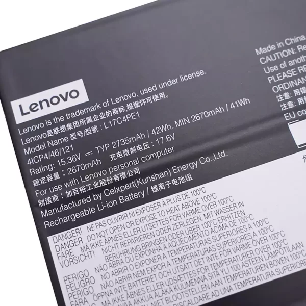 Laptop akkumulátort az LENOVO Yoga S730,Yoga S730-13IWL - Image 3