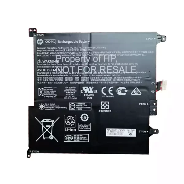 Laptop akkumulátort az HP HSTNN-IB8E,941617-855,941190-1C1