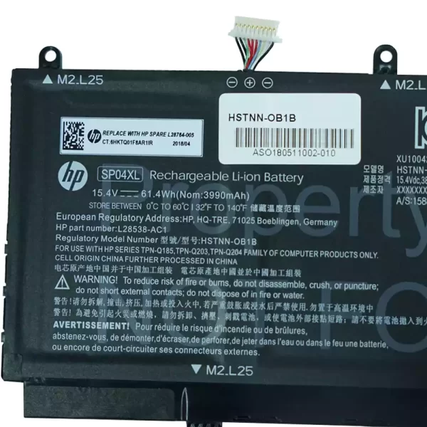 Laptop akkumulátort az HP L28538-AC1,L28538-1C1,L28764-005 - Image 3