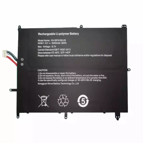Laptop akkumulátort az JUMPER NV-2874180-2S