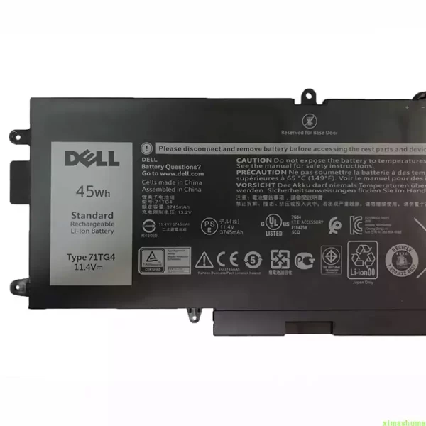 Laptop akkumulátort az DELL 71TG4 - Image 3