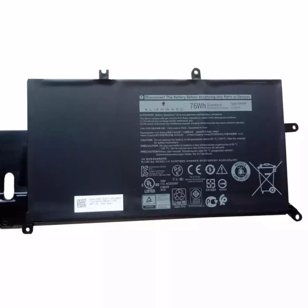 Laptop akkumulátort az DELL ALIENWARE M15 R2,ALIENWARE M17 R2 - Image 3