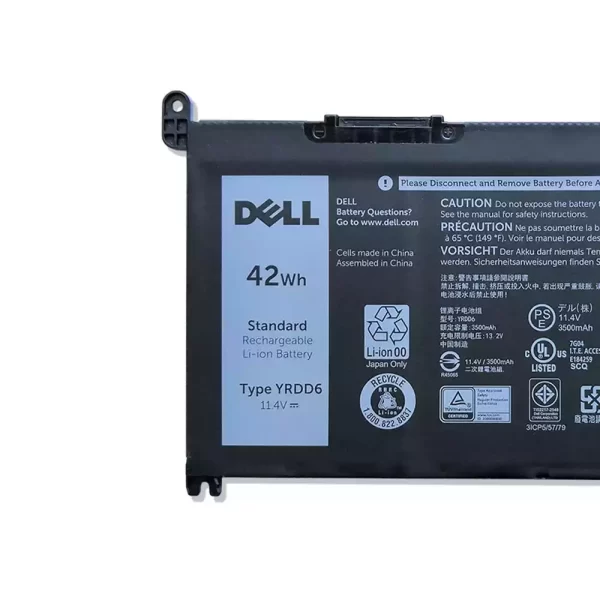 Laptop akkumulátort az DELL Inspiron 14 3400 5488 5480 5482 5485 5493 5584 5593 - Image 3