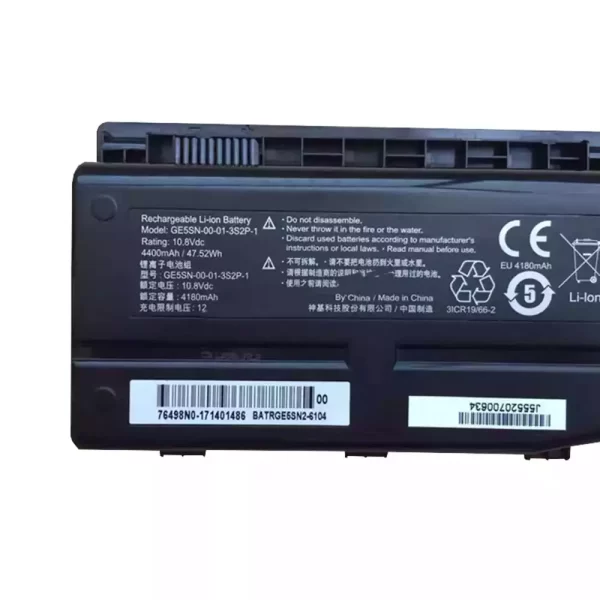 Laptop akkumulátort az MACHENIKE F117-F2k/F1K,MECHREVO X6Ti-s,X7Ti-s,Shinelon T1TI-781SN3 - Image 3
