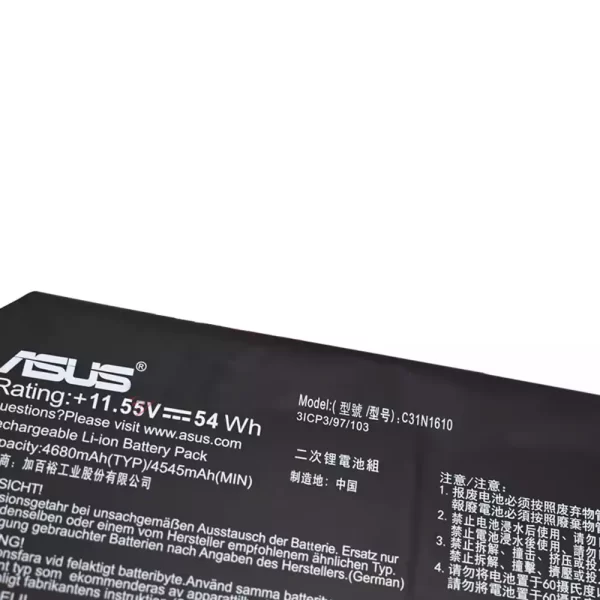 Laptop akkumulátort az ASUS C31N1610 - Image 3