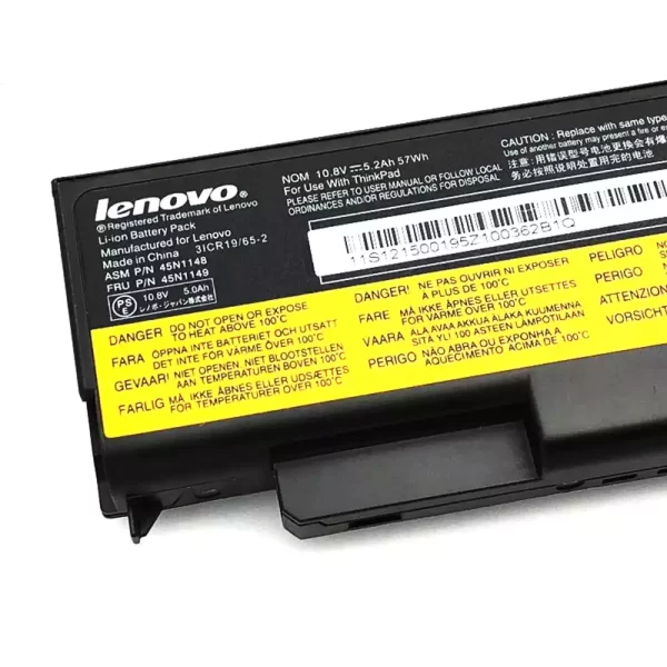 Laptop akkumulátort az LENOVO 45N1148,45N1149 - Image 3