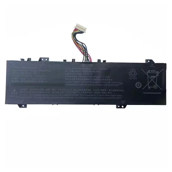 Laptop akkumulátort az AIERXUAN G1 G2,IFUNK STE003 STE003A 17.3,Ling rui Terminator S1 PRO S1 X1 S2 PRO