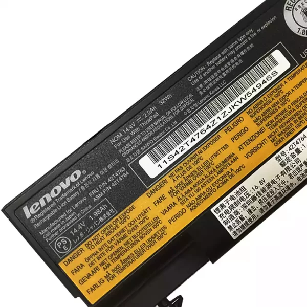 Laptop akkumulátort az LENOVO 42T4763,42T4764 - Image 3