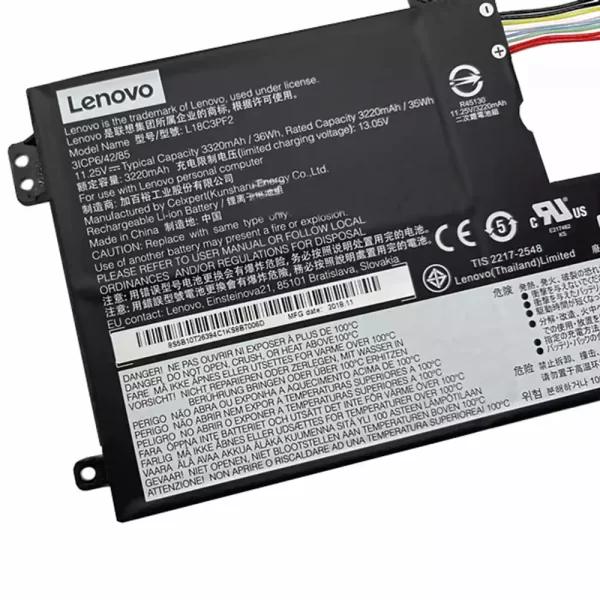 Laptop akkumulátort az LENOVO L18C3PF2,L18D3PF1 - Image 3