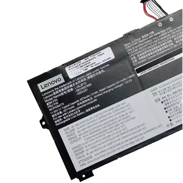 Laptop akkumulátort az LENOVO SB10K97659,SB10K97660,02DL021,02DL022 - Image 3