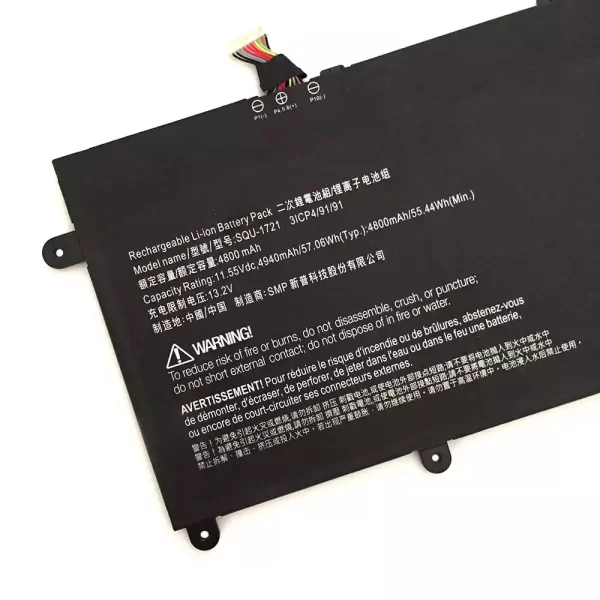 Laptop akkumulátort az Hasee SQU-1721,3ICP4/91/91 - Image 3