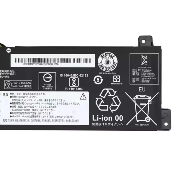 Laptop akkumulátort az LENOVO L17M2PB3 L17M2PB4 - Image 4