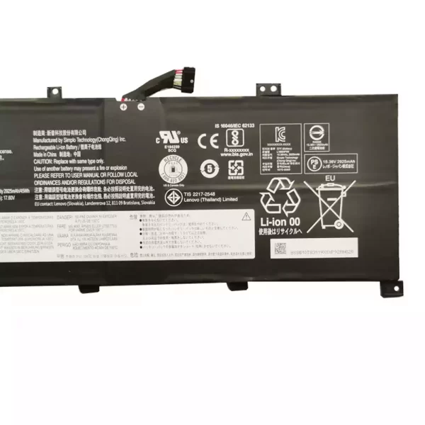 Laptop akkumulátort az LENOVO SB10T83119 SB10T83120 5B10W13934,02DL030,02DL031 - Image 4