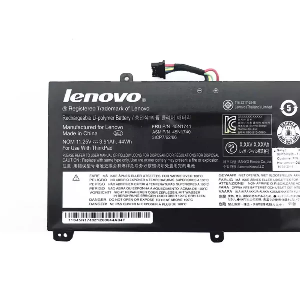 Laptop akkumulátort az LENOVO 45N1740 45N1741 - Image 3