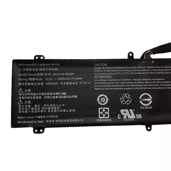 Laptop akkumulátort az B010-00-000001 - Image 3