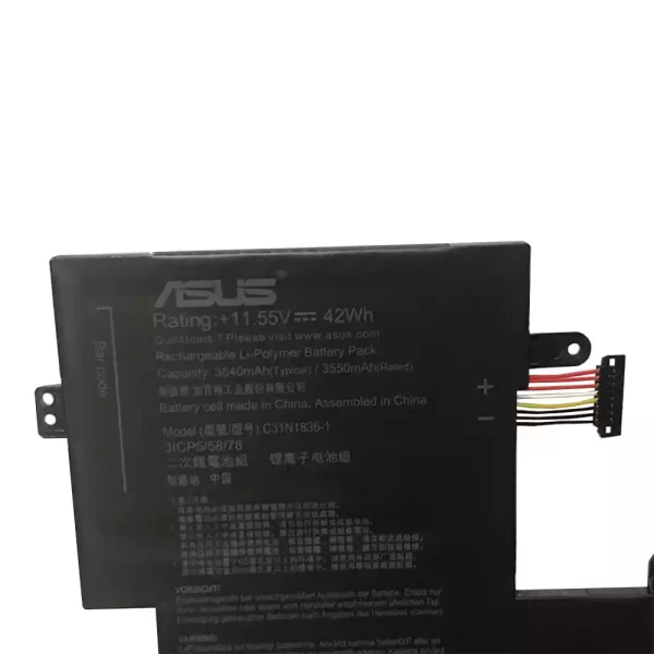 Laptop akkumulátort az ASUS C31N1836-1 - Image 2