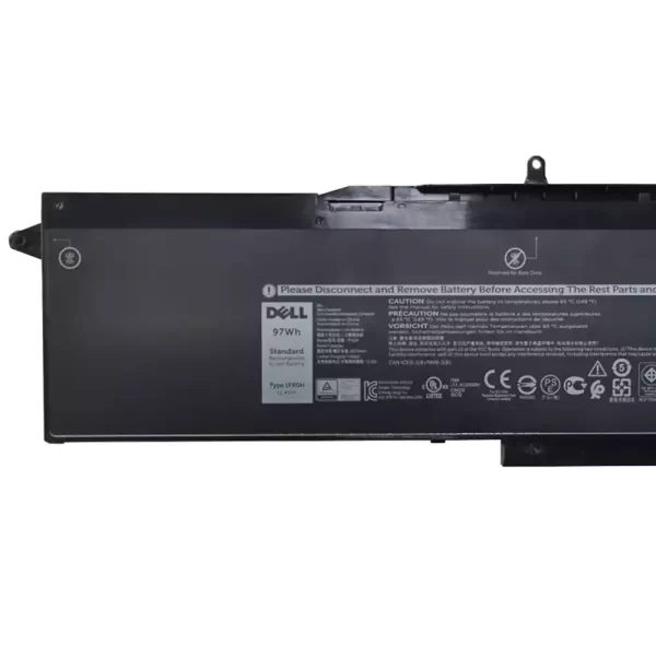 Laptop akkumulátort az Dell 1FXDH - Image 3